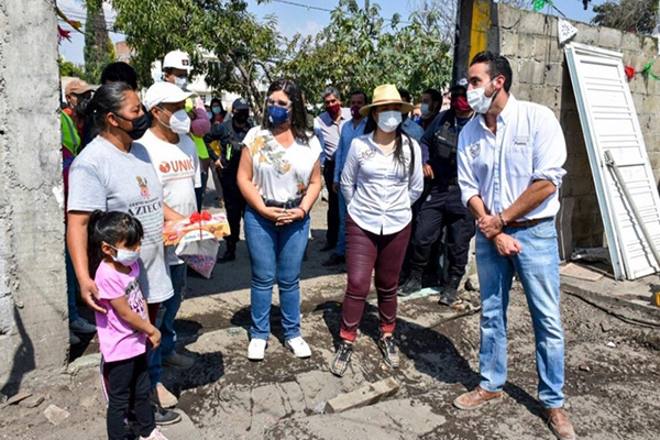 80 familias de Texmelucan beneficiadas con “Hacer vivienda, Hacer futuro”