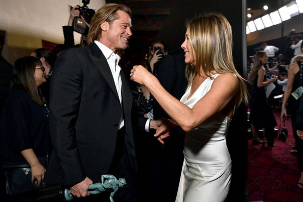 Matthew McConaughey habla de la "tensión sexual" entre Jennifer Aniston y Brad Pitt