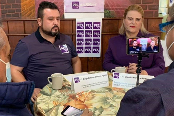 Ejecutan a Diego Jiménez Aguilar, secretario general del PES en Baja California