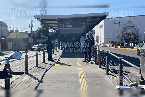 Sujetos golpean a guardias de paradero RUTA por impedirles el acceso sin tarjeta