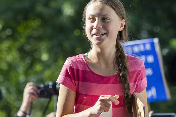 ¡Tranquilízate, Donald!, replica Greta Thunberg a Trump
