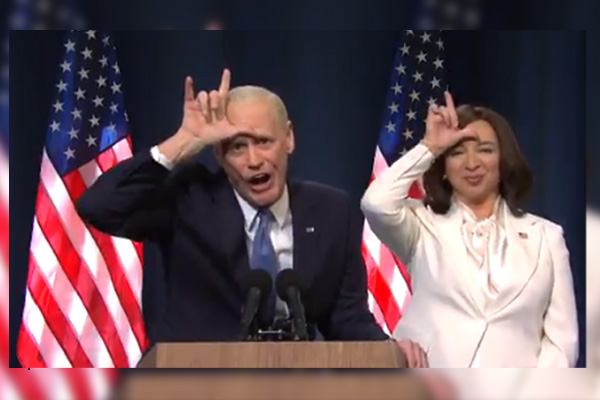 Jim Carrey imita a Joe Biden y se burla de Trump por perder la elección en EU