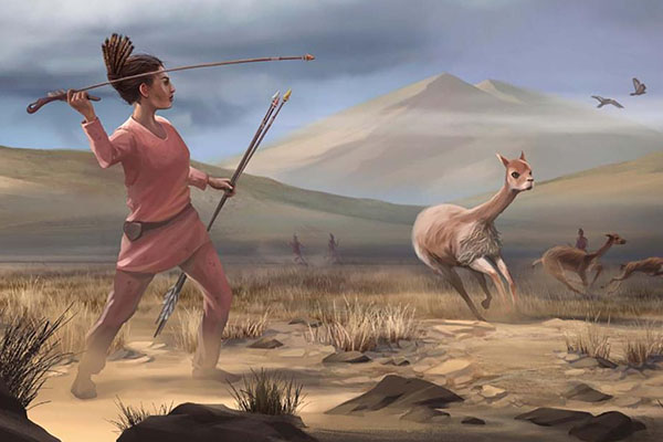 Mujeres también cazaban hace 9,000 años, según estudio