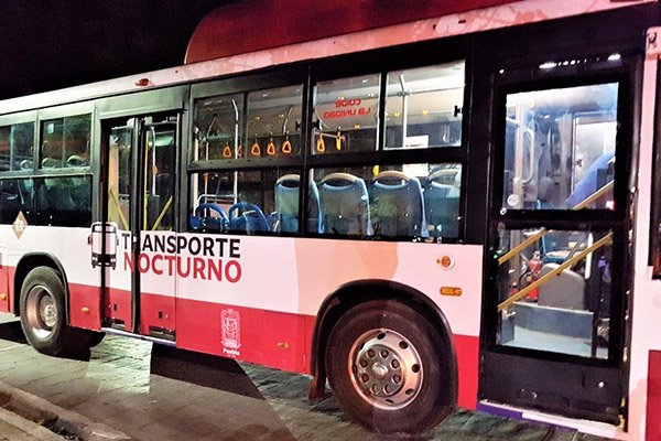 Anuncia SMT transporte nocturno durante El Buen Fin