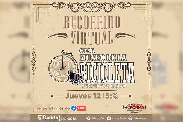 IMDP hará un recorrido virtual desde el Museo de la Bicicleta