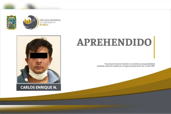 FGE aprehende a sujeto que asesinó a madre y su hijo en Zacatlán