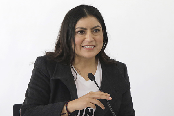 Esperará Claudia Rivera procesos para decidir si busca reelección
