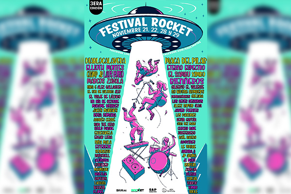 Anuncian tercera edición virtual del Festival Rocket