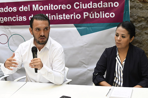 CCSJP y MUCD presentan resultados del monitoreo ciudadano a la FGE