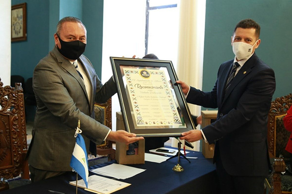 Atlixco reconoce como Visitante Distinguido a embajador de Nicaragua en México