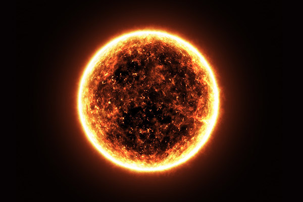 Se produce una potente erupción en el lado oscuro del Sol