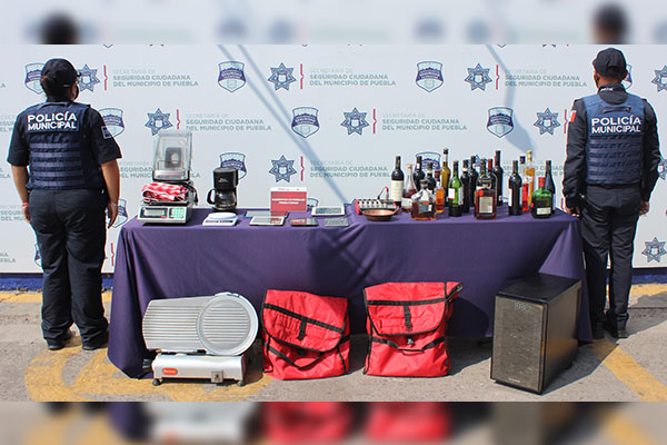 Recupera Policía Municipal mercancía robada en restaurante de la Juárez