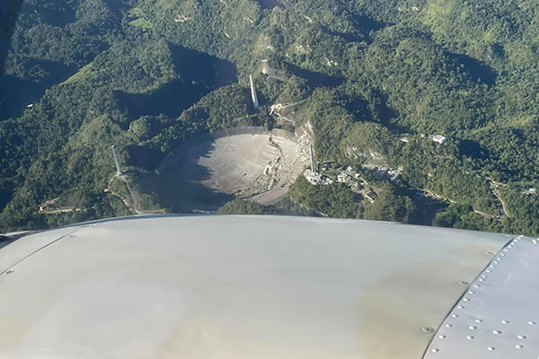 El colapso final del radiotelescopio de Arecibo: Puerto Rico llora