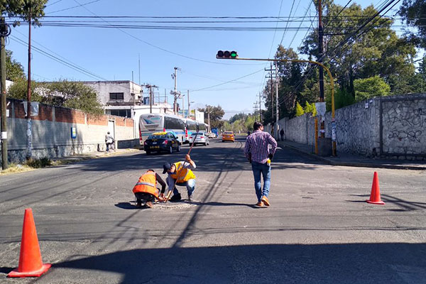 Agua de Puebla rehabilitará de la red de drenaje sanitario en la colonia El Porvenir