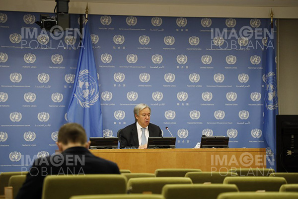 Guterres se vacunará contra covid-19 en cuanto haya inmunización disponible