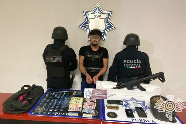 Policía Estatal detiene a sicario de Zacatlán