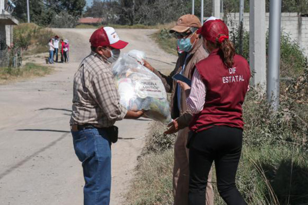 Inicia SEDIF segunda etapa del programa emergente “Puebla Contigo”