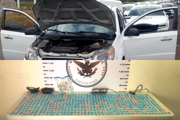 Guardia Nacional confisca más de 600 dosis de droga