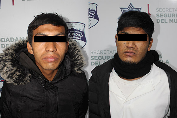Captura Policía Municipal a multiasaltantes que operaban en la Puebla–México