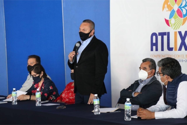 Guillermo Velázquez se reúne con ediles auxiliares para priorizar obras en Atlixco