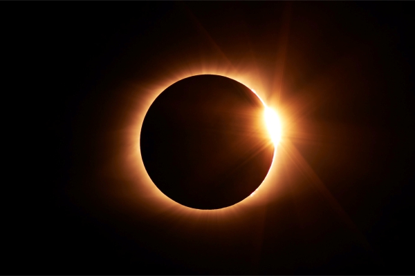 El gran espectáculo de un eclipse total de sol