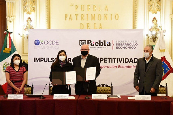 Ayuntamiento y OCDE implementarán mejores prácticas en competitividad y desarrollo económico