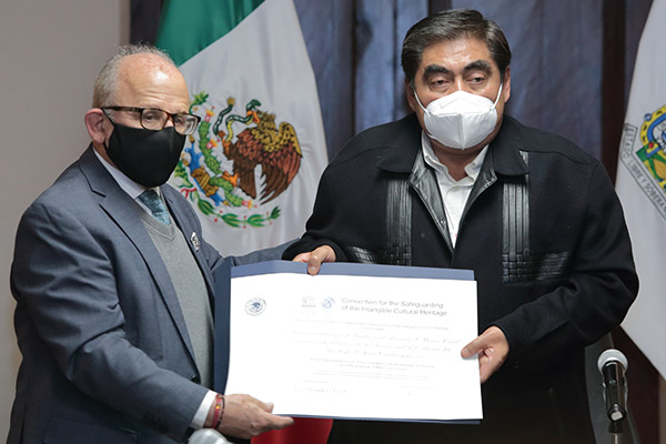 Puebla es el asiento de una gran cultura: Miguel Barbosa