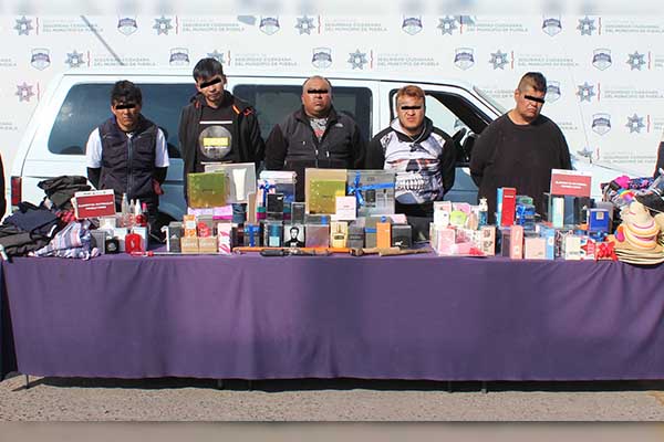 Cae banda dedicada al robo de tiendas departamentales