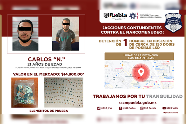Le arruinaron la “navidad” a narcomenudista