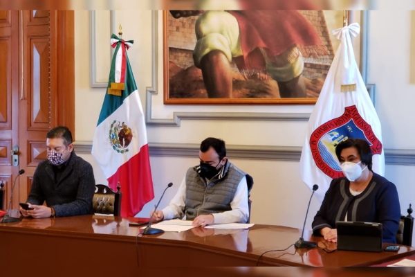 Ayuntamiento de Puebla informa acciones para aminorar los estragos de la pandemia