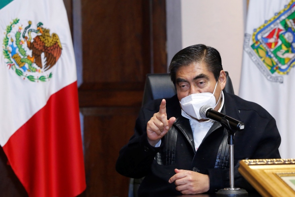 Puebla, en riesgo máximo por COVID-19: Barbosa