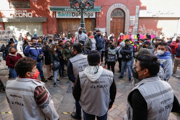Reforzará Ayuntamiento de Puebla operativos contra ambulantes