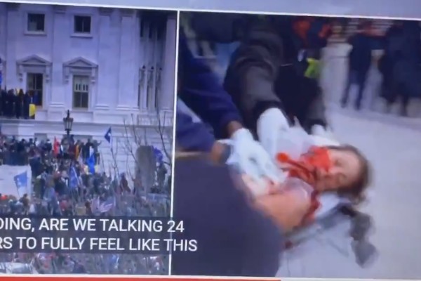 Primer muerto por disturbios en el Capitolio: una mujer fue baleada