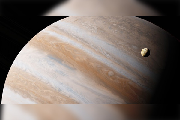 NASA detecta señales de radio procedentes de una luna de Júpiter