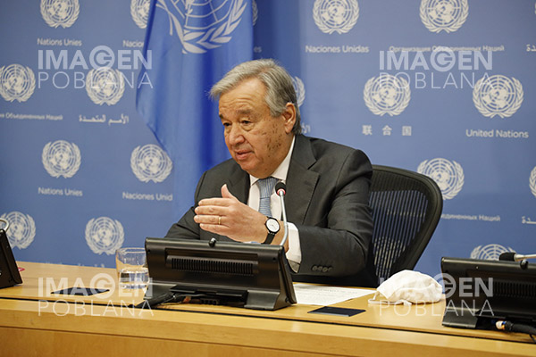 Guterres busca un segundo mandato como secretario general de la ONU