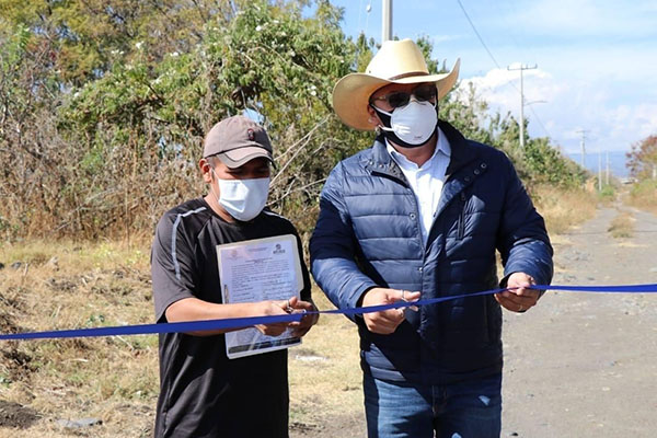 Inaugura Guillermo Velázquez obras por más de 3.6 mdp en Atlixco