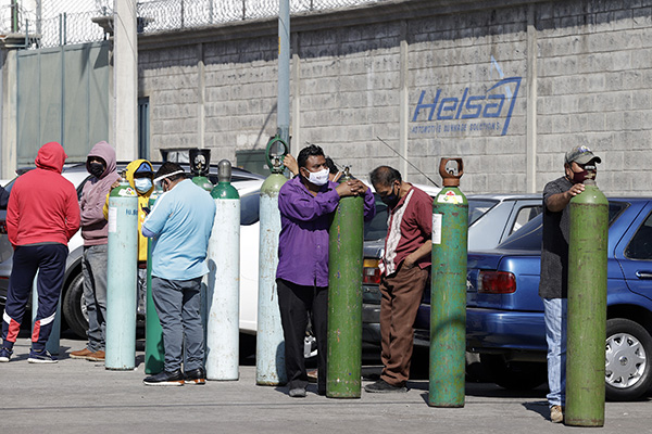 Ayuntamiento de Puebla lanza apoyos para oxígeno y cremaciones