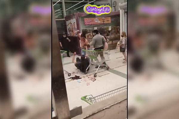 Adolescente apuñala a dos guardias en un supermercado de Chile
