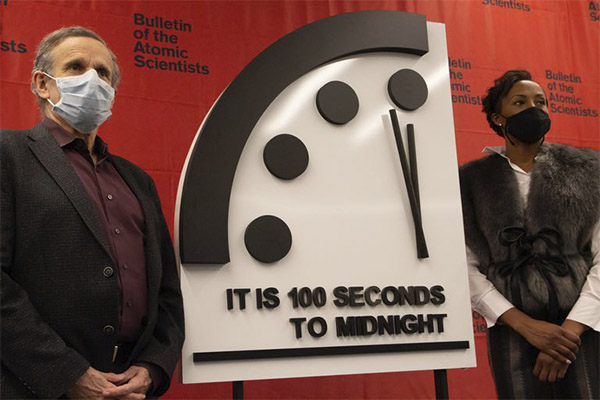 El fin del mundo está a 100 segundos de la medianoche