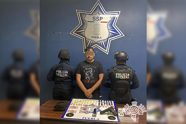 Policía Estatal captura a peligroso sicario; está vinculado a siete homicidios