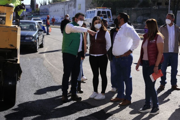 Gobierno de la Ciudad reporta 65% de avance en rehabilitación de Avenida Xonaca