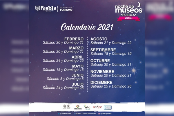 Turismo Municipal anuncia calendario de Noche de Museos 2021