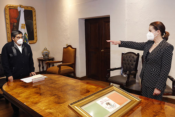 Designa Barbosa a Ana Lucía Hill como secretaria de Gobernación