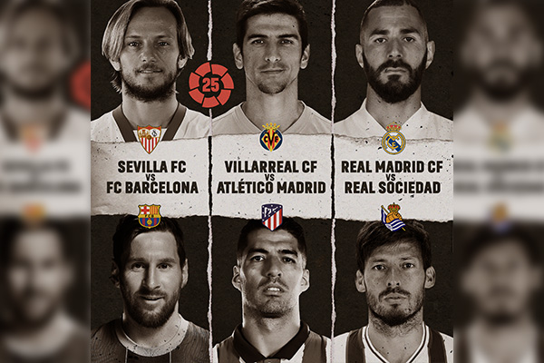 “Superjornada 25” de LaLiga Santander: un fin de semana de lo más movido