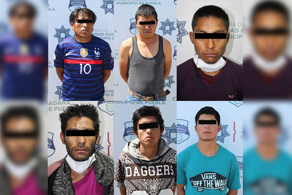 En las últimas 24 horas, detiene SSC a seis sujetos en posesión de droga