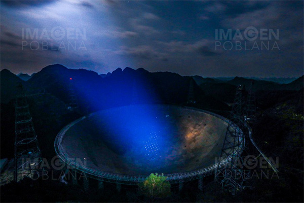 Telescopio gigante chino capta ráfagas rápidas de radio desde el espacio