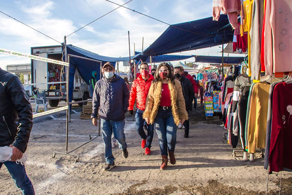 Gobierno de San Martín Texmelucan mantiene operativo por un tianguis seguro