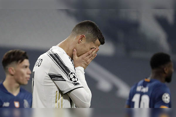 Tras derrota de Juventus ante Porto, consideran un error el fichaje de Cristiano Ronaldo