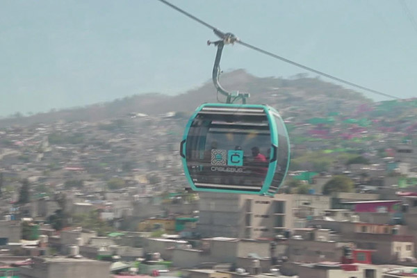Inicia operaciones nuevo teleférico como transporte público en CDMX
