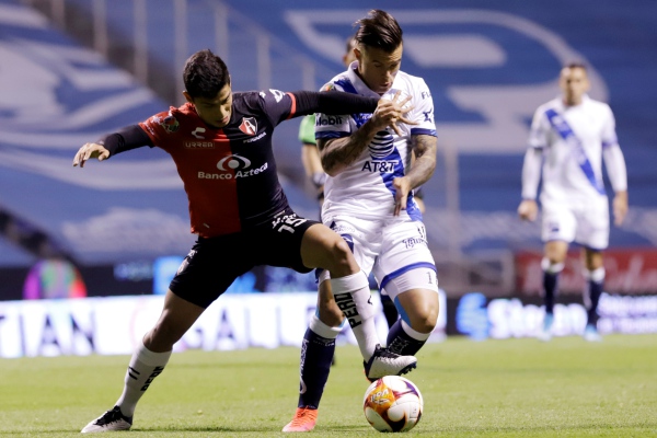 El Atlas desinfló al Puebla en el Cuauhtémoc